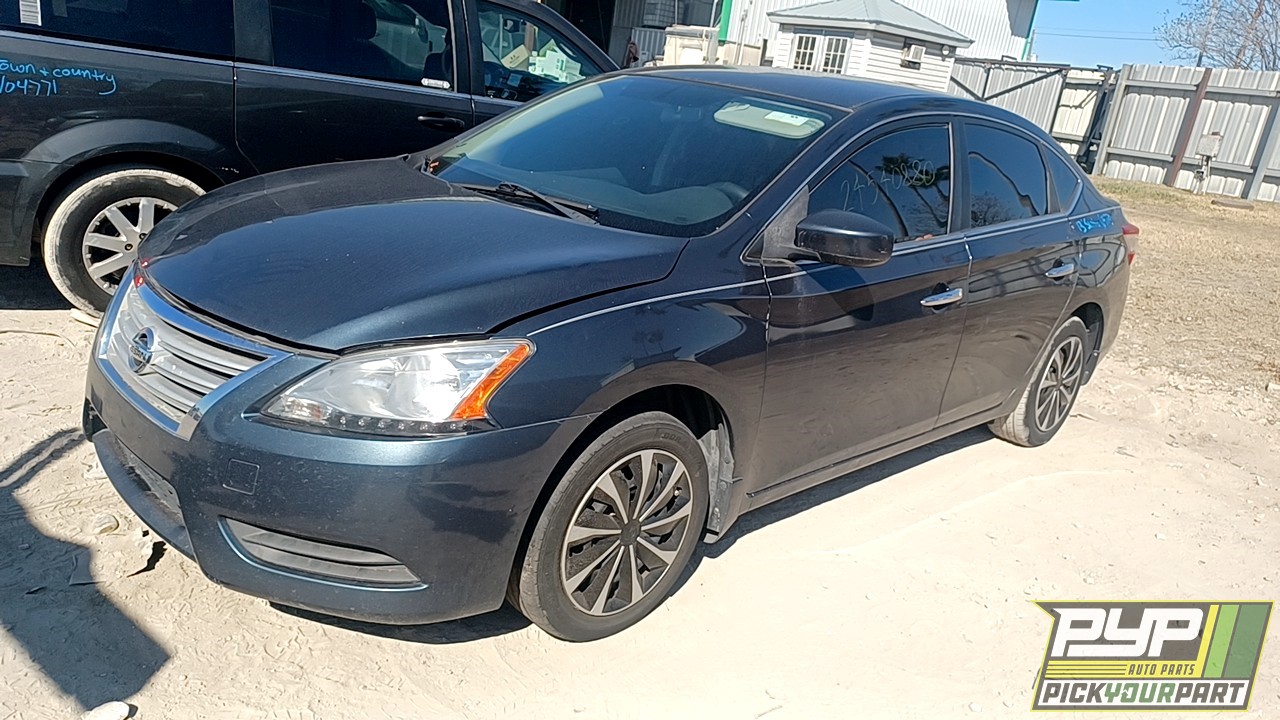 2013 NISSAN SENTRA partes disponibles