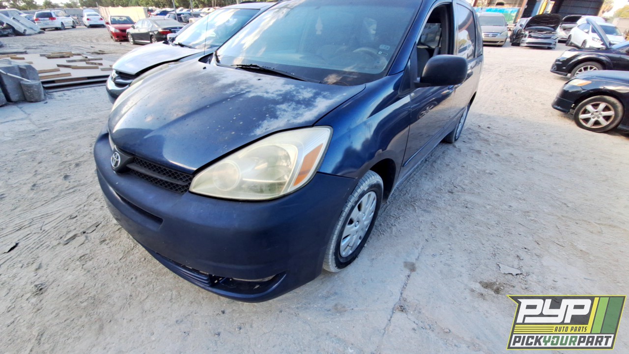 2005 TOYOTA SIENNA partes disponibles