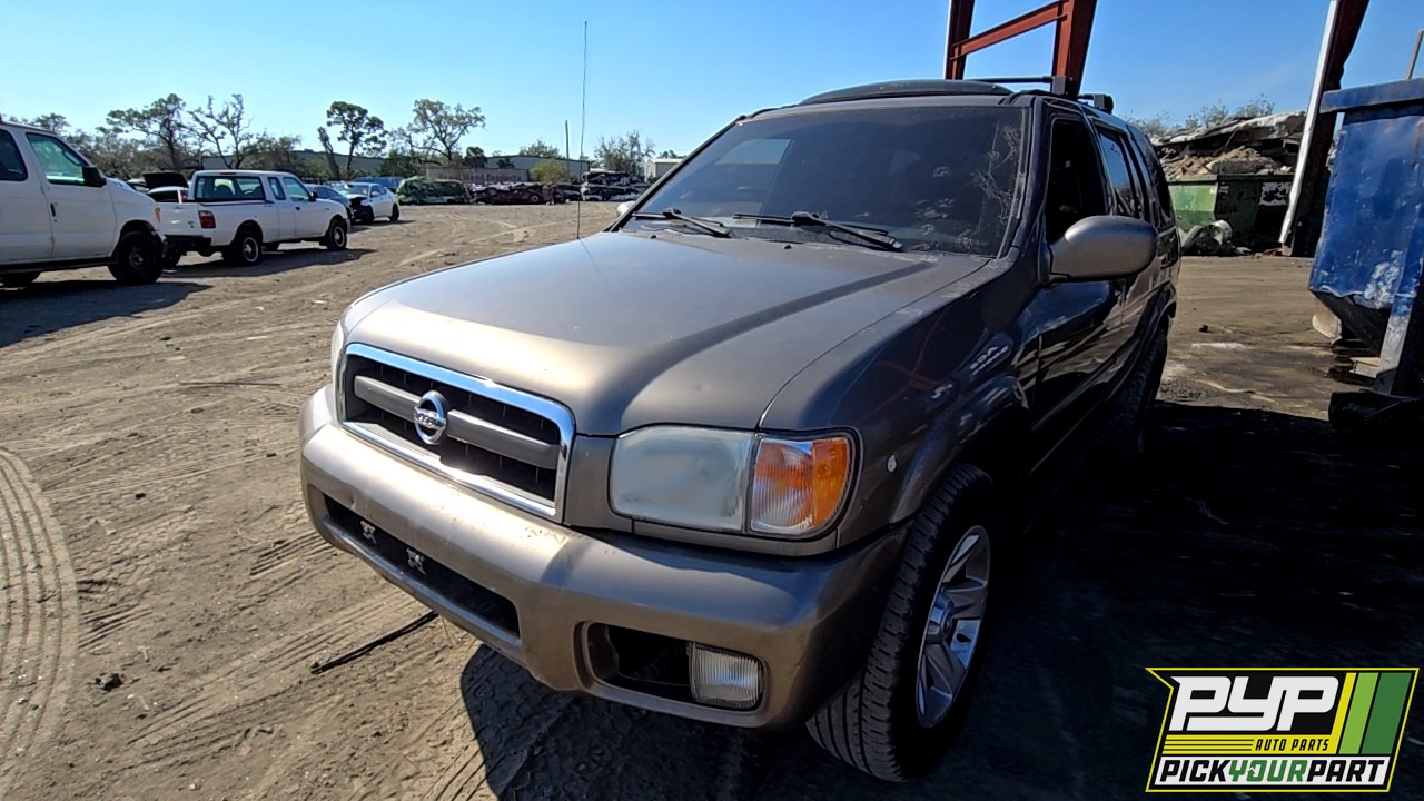 2002 NISSAN PATHFINDER partes disponibles