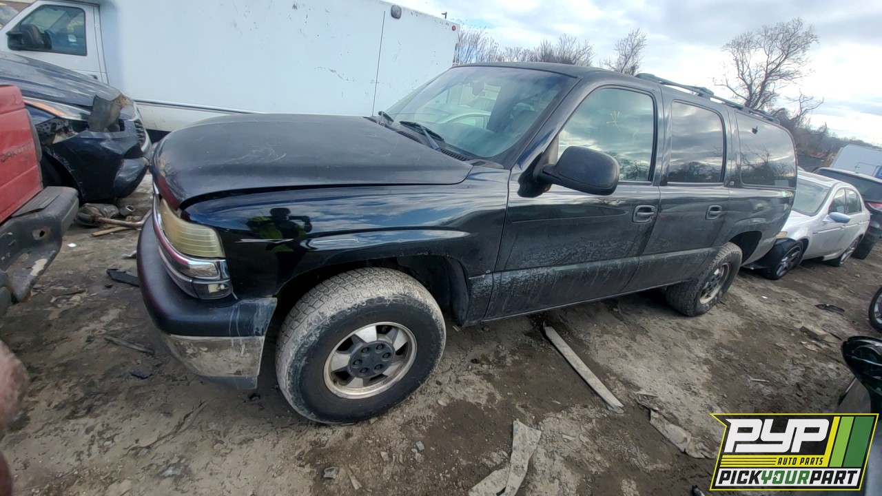 2001 CHEVROLET SUBURBAN 1500 available for parts
