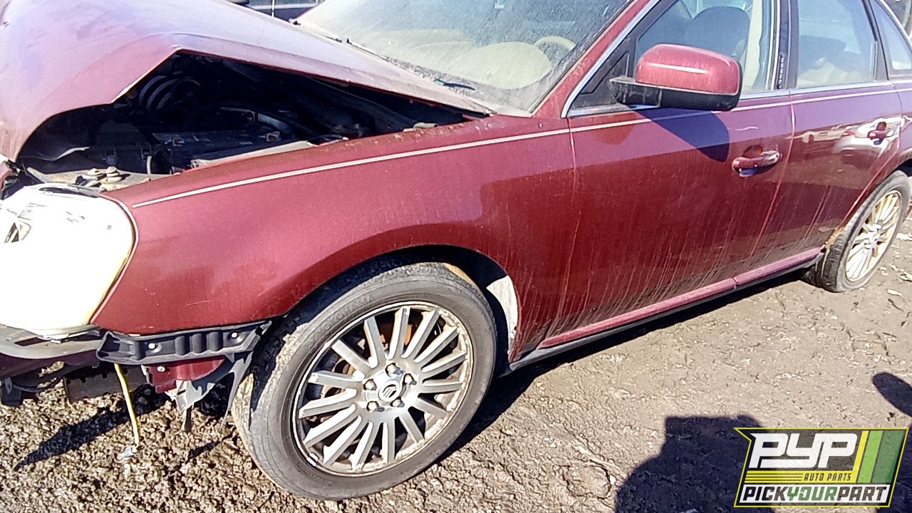 2007 MERCURY MONTEGO partes disponibles