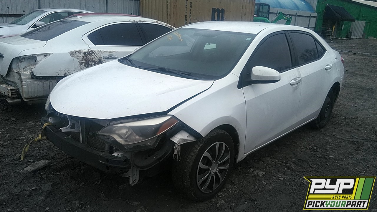 2014 TOYOTA COROLLA available for parts