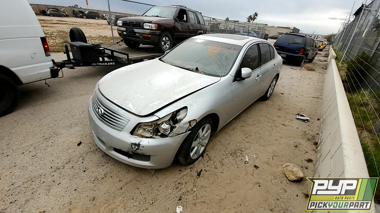 2008 INFINITI G35 available for parts