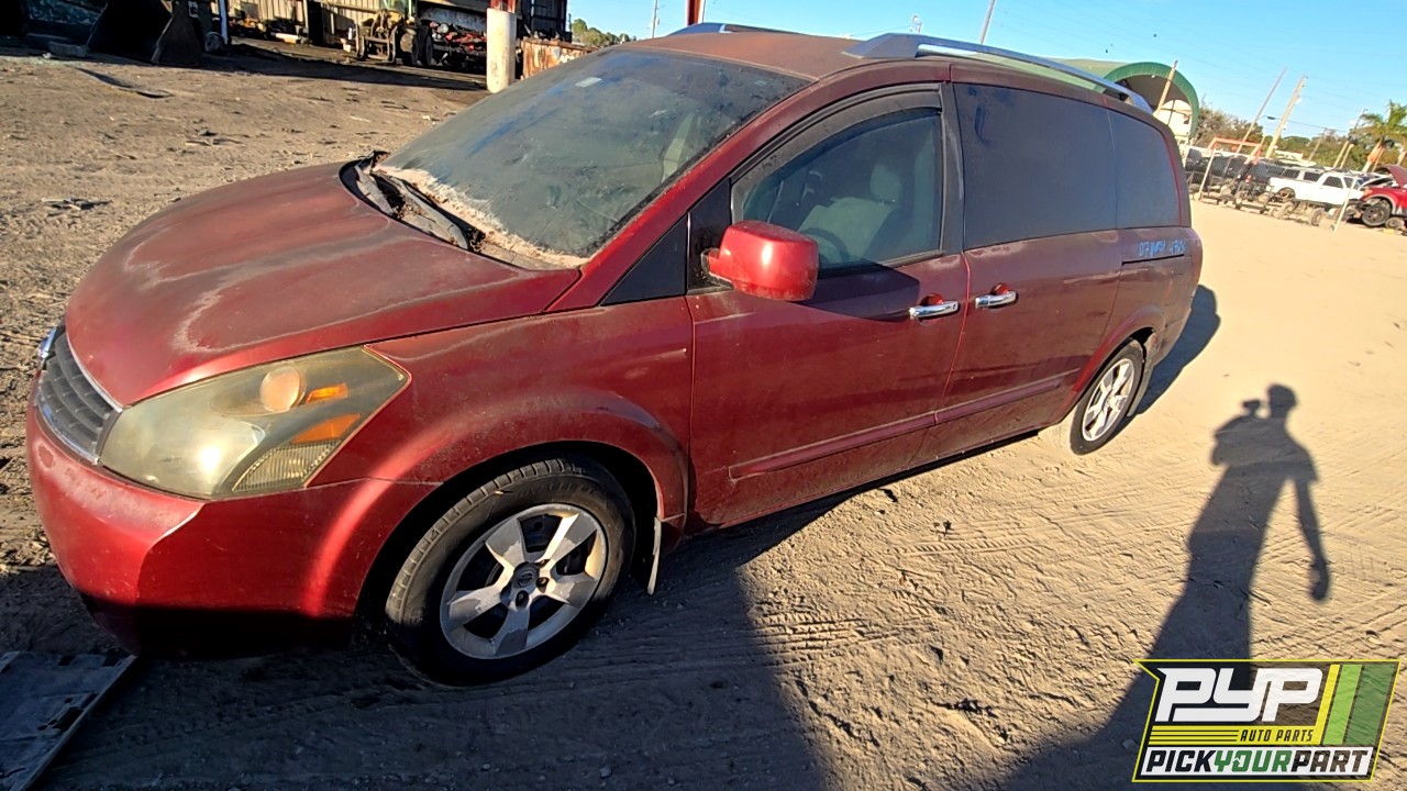 2007 NISSAN QUEST partes disponibles
