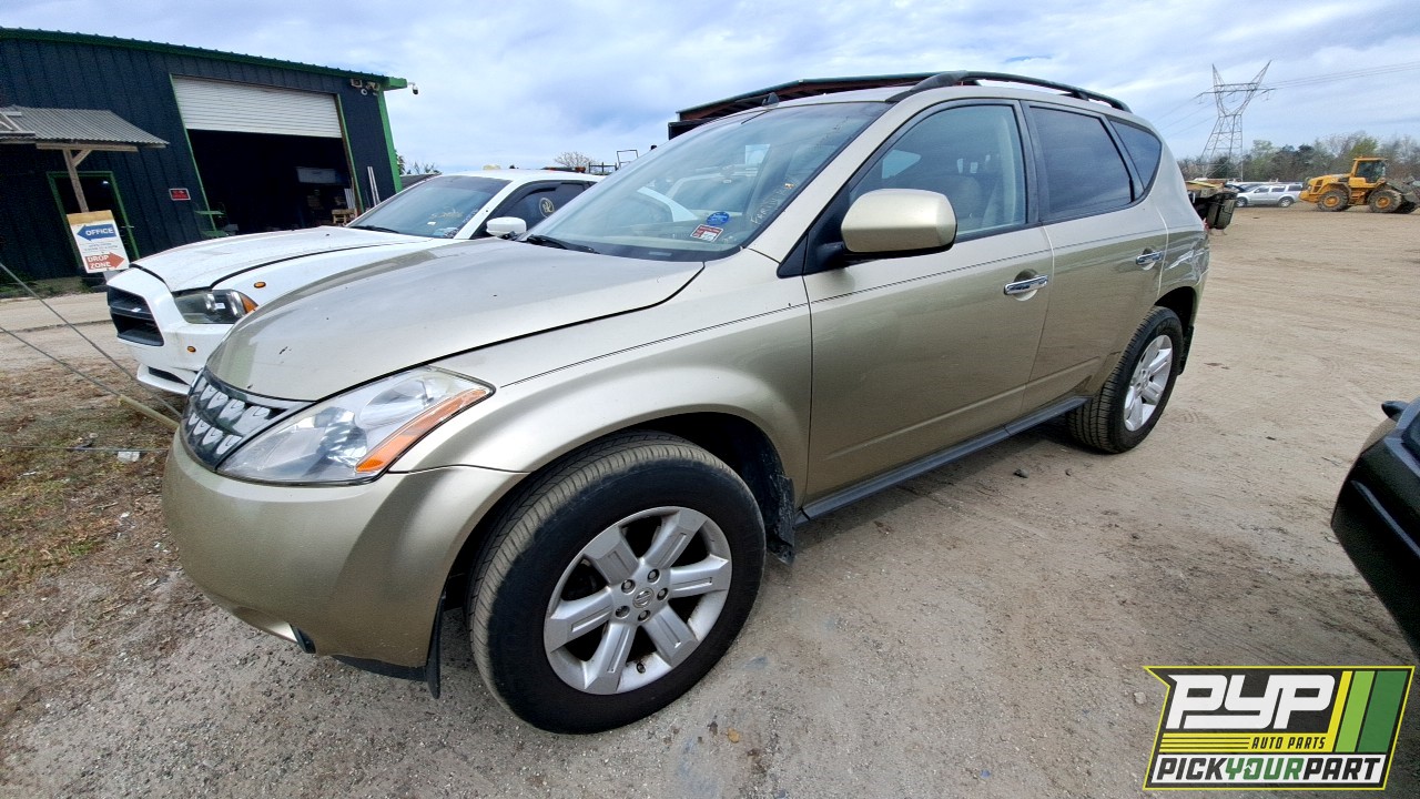 2007 NISSAN MURANO available for parts