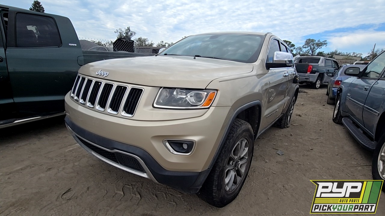 2014 JEEP GRAND CHEROKEE partes disponibles