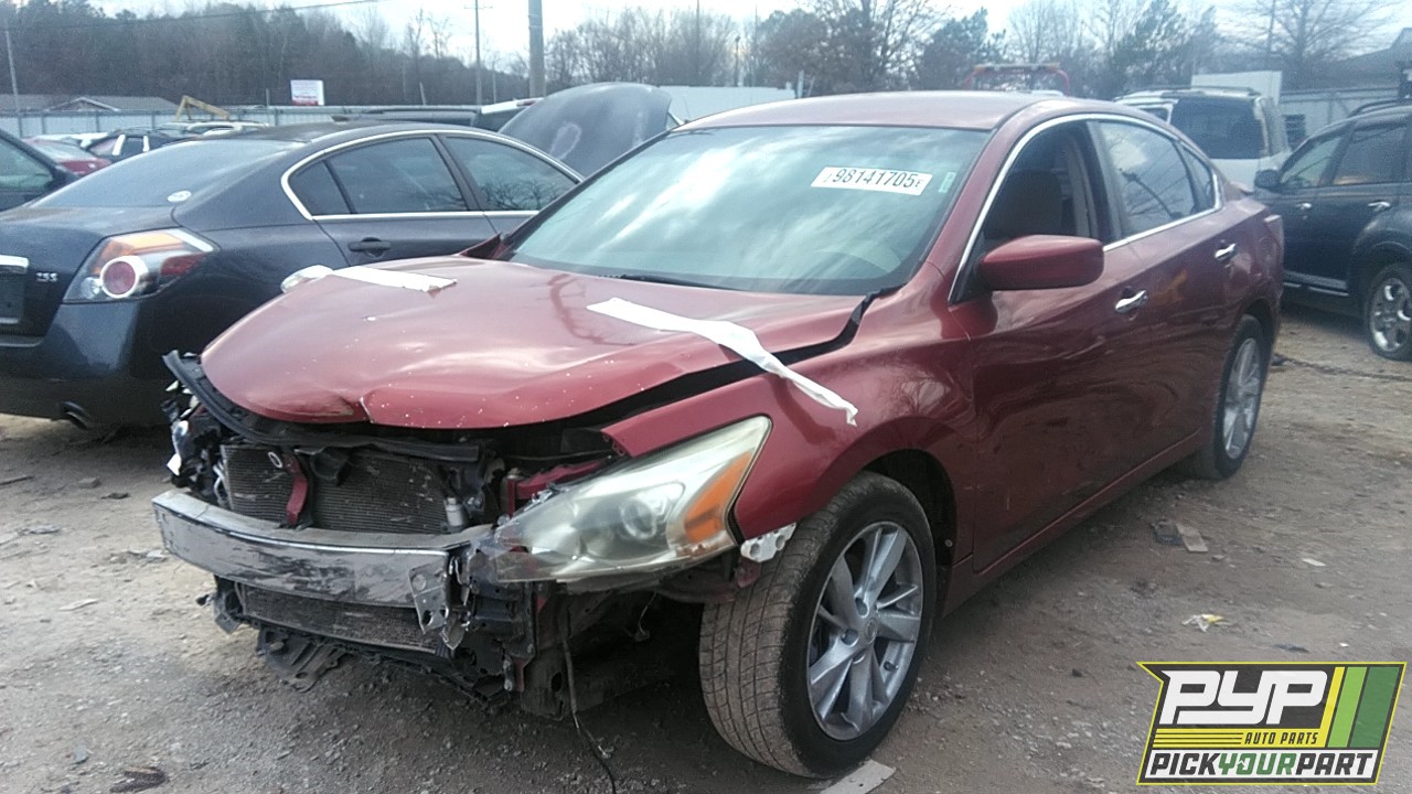 2013 NISSAN ALTIMA partes disponibles