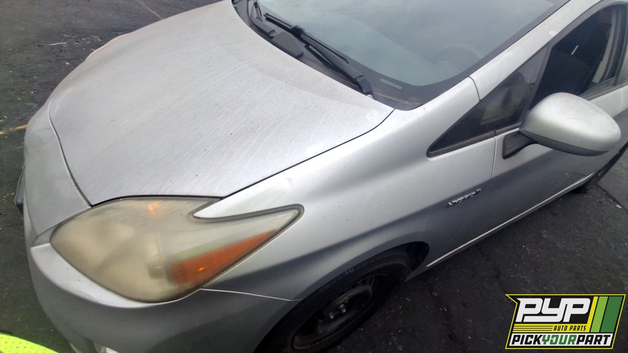 2011 TOYOTA PRIUS partes disponibles