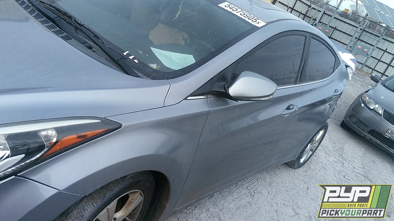 2016 HYUNDAI ELANTRA partes disponibles