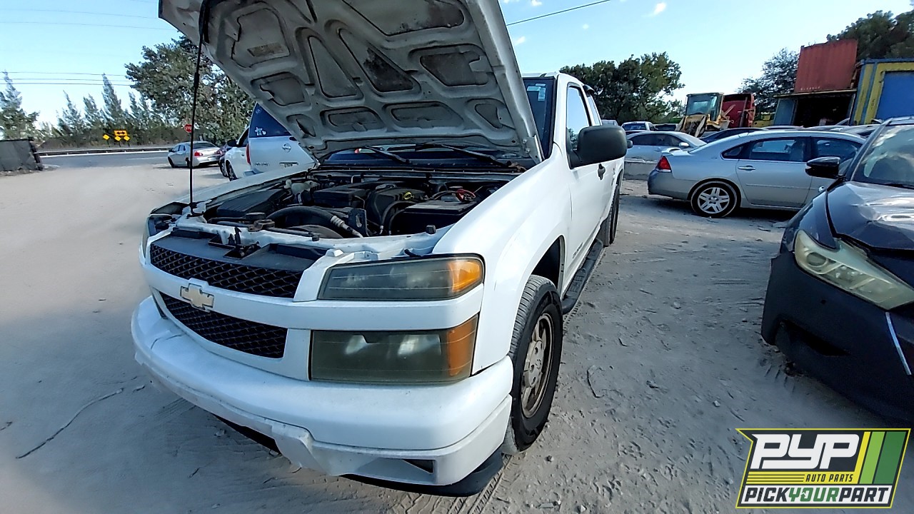2005 CHEVROLET COLORADO partes disponibles