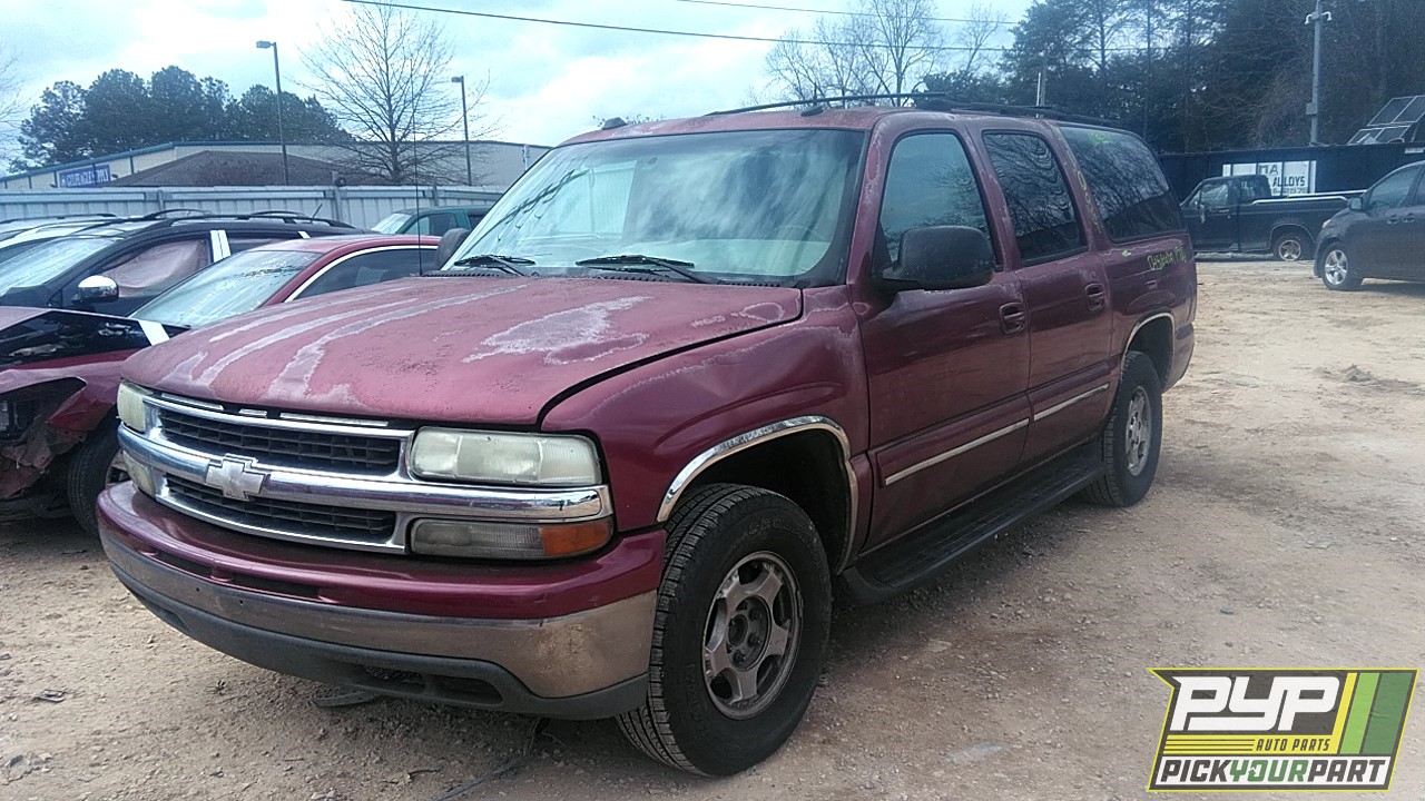 2004 CHEVROLET SUBURBAN 1500 partes disponibles
