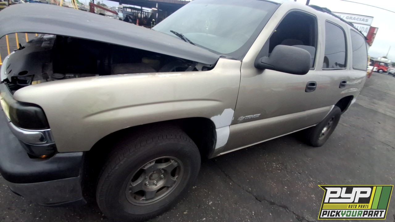 2001 CHEVROLET TAHOE partes disponibles