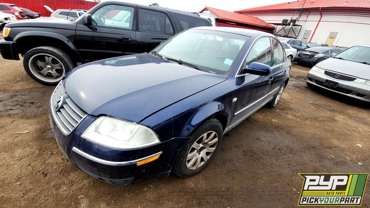 2003 VOLKSWAGEN PASSAT available for parts