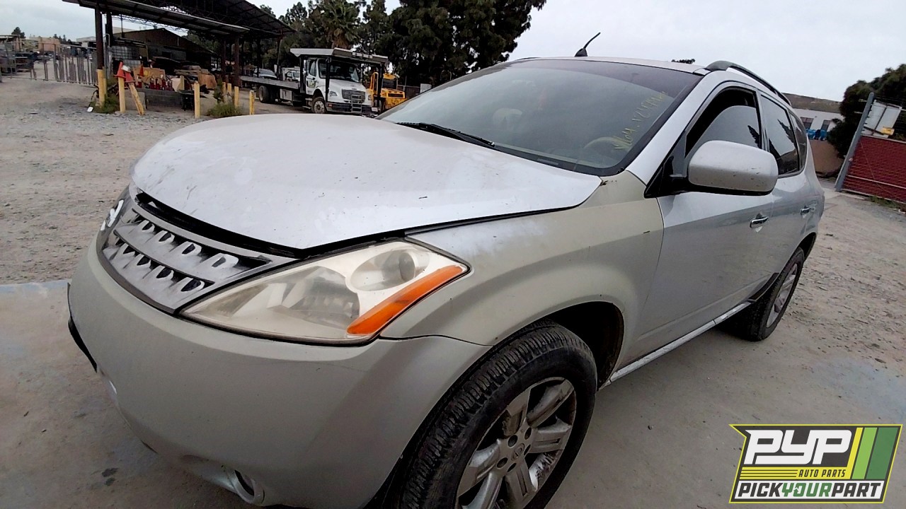 2007 NISSAN MURANO partes disponibles