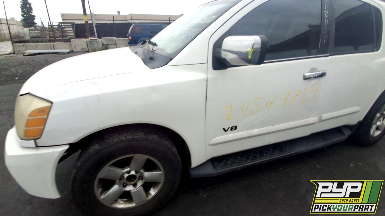 2006 NISSAN ARMADA partes disponibles