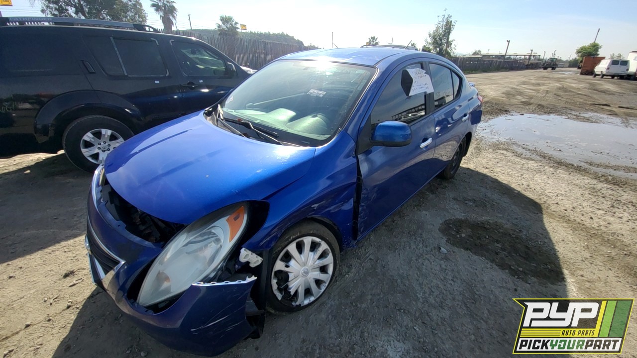 2014 NISSAN VERSA partes disponibles