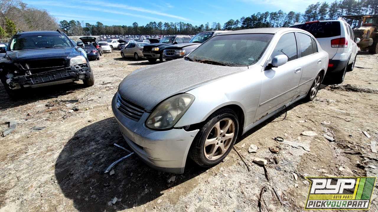 2003 INFINITI G35 available for parts