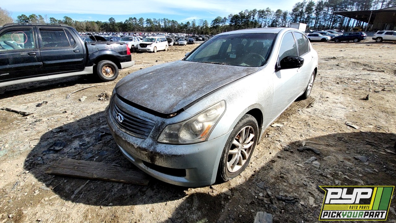 2009 INFINITI G37 available for parts