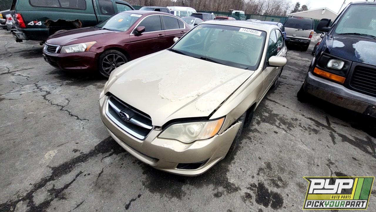 2008 SUBARU LEGACY partes disponibles