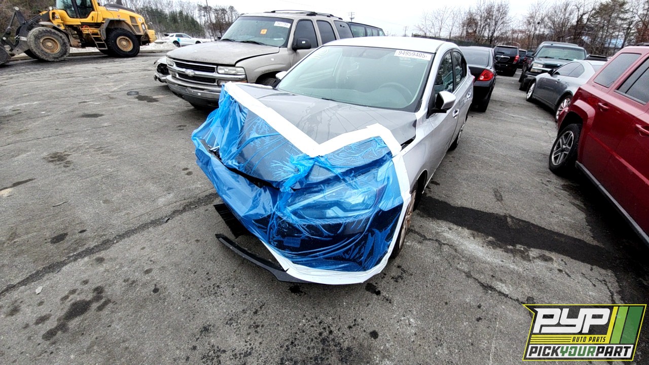 2017 NISSAN SENTRA partes disponibles