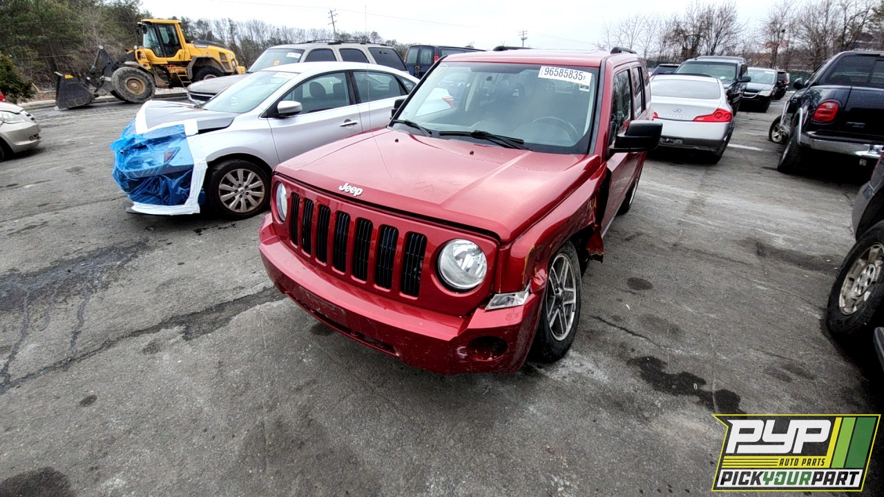 2009 JEEP PATRIOT partes disponibles