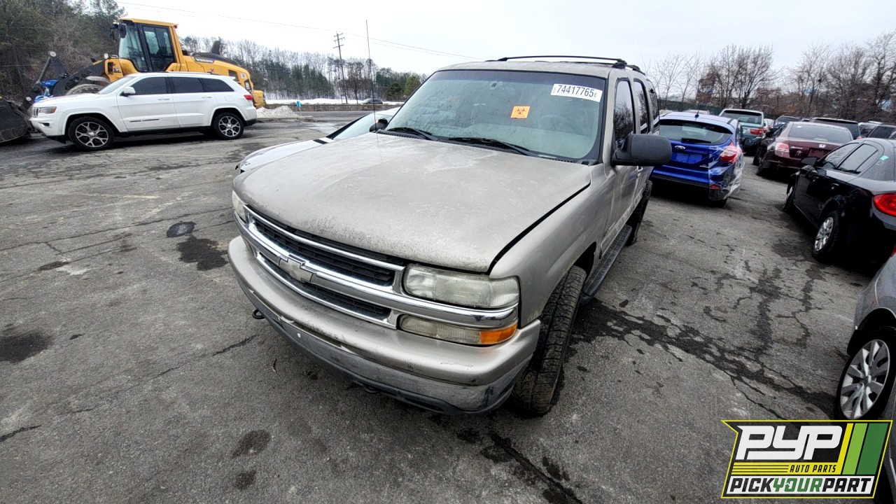 2000 CHEVROLET TAHOE available for parts