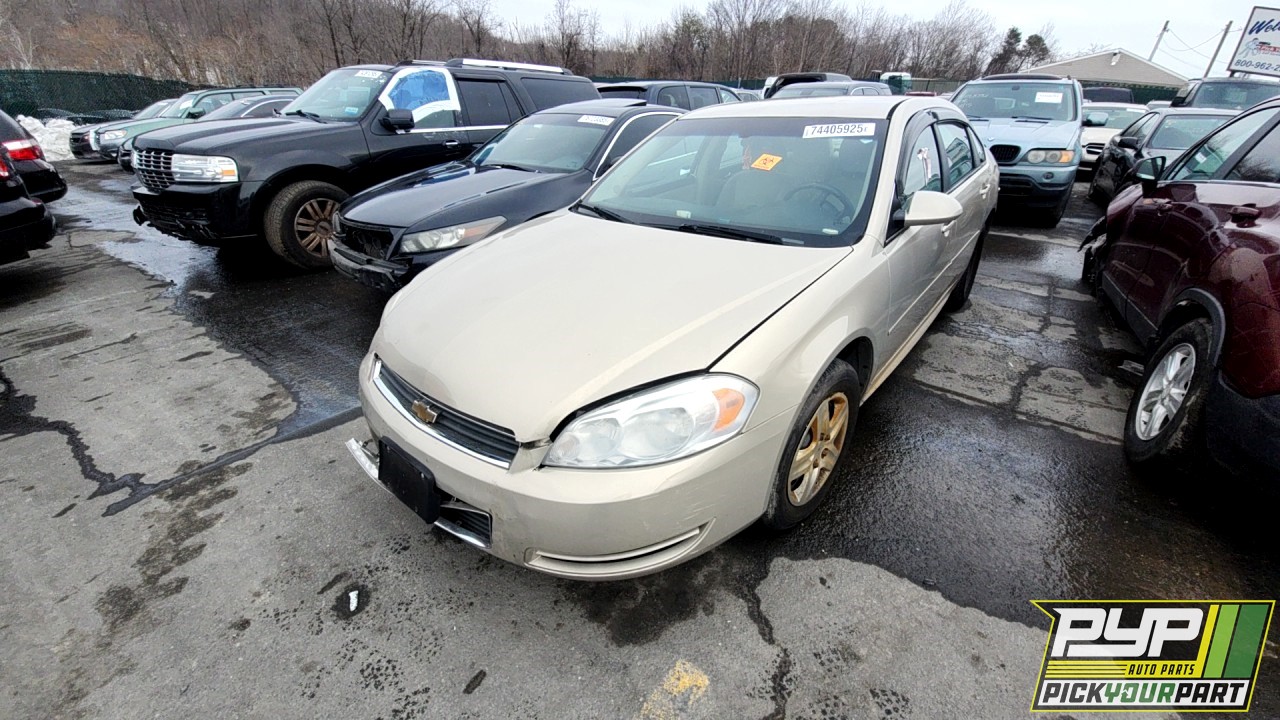 2011 CHEVROLET IMPALA partes disponibles
