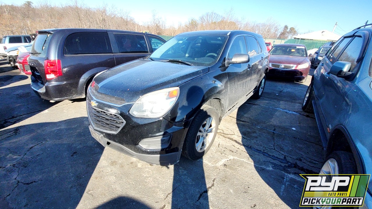 2016 CHEVROLET EQUINOX partes disponibles