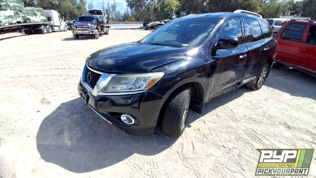 2016 NISSAN PATHFINDER partes disponibles