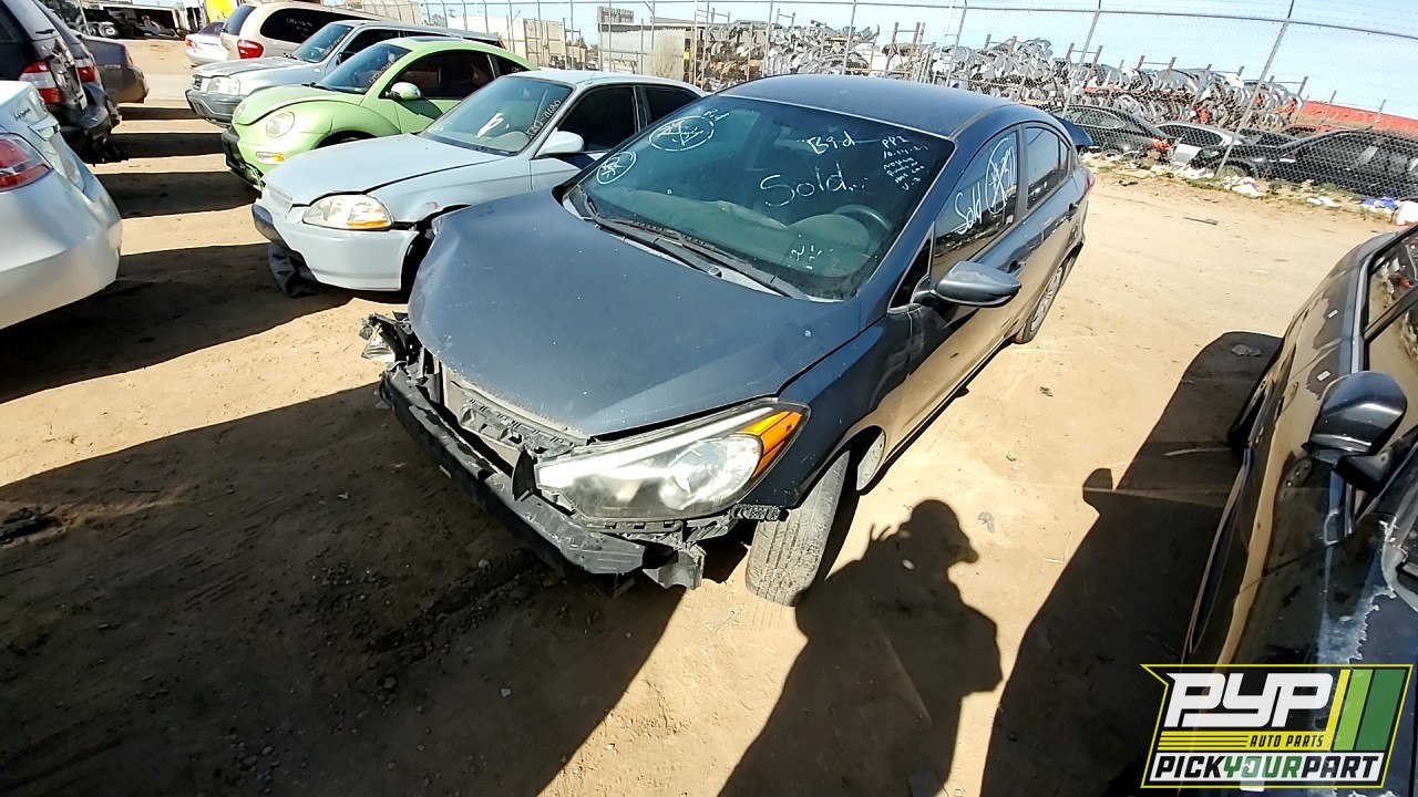 2016 KIA FORTE partes disponibles