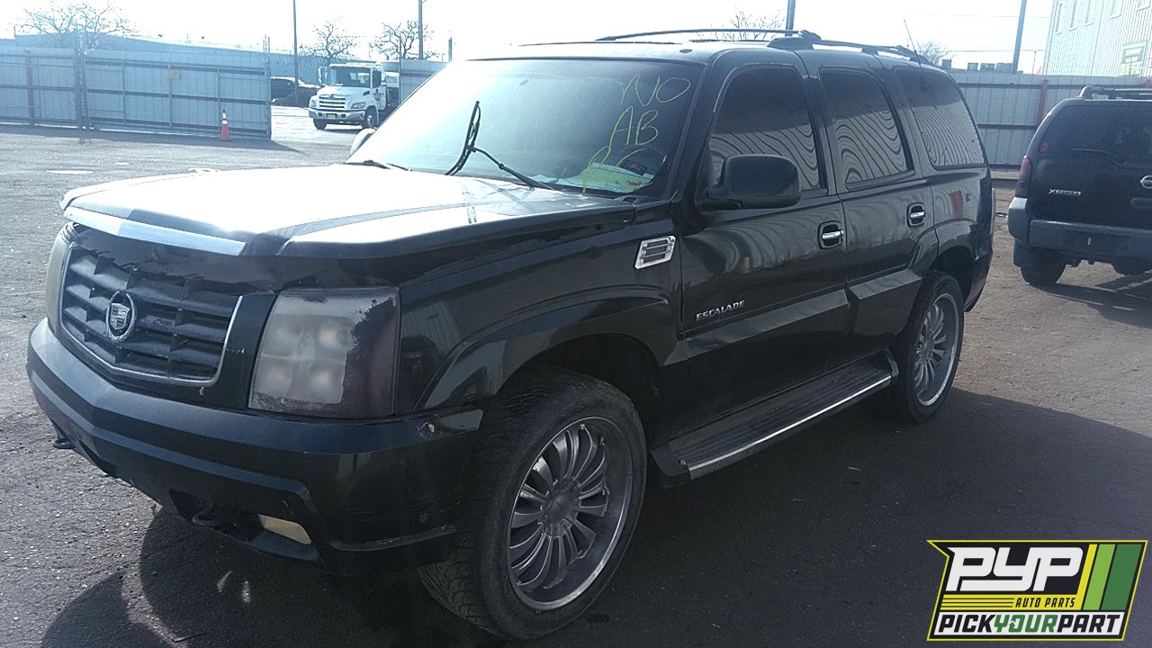 2002 CADILLAC ESCALADE partes disponibles