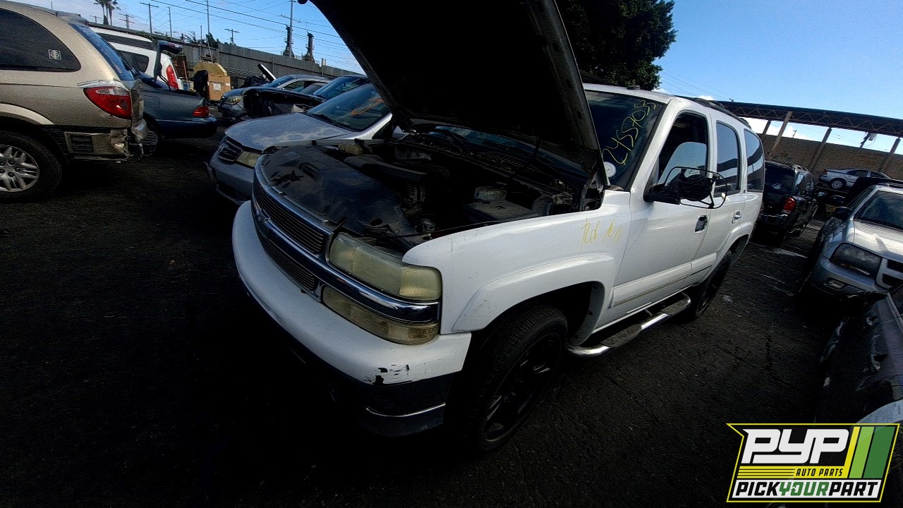 2004 CHEVROLET TAHOE partes disponibles