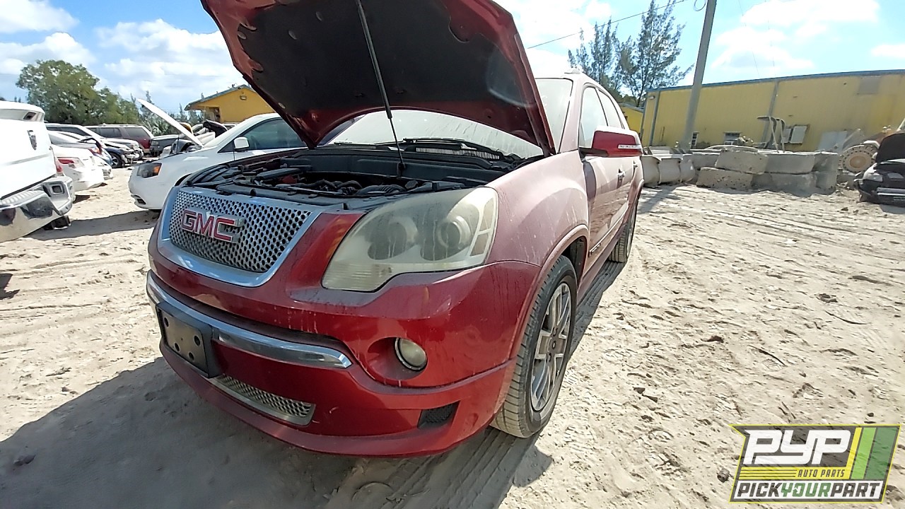 2012 GMC ACADIA partes disponibles