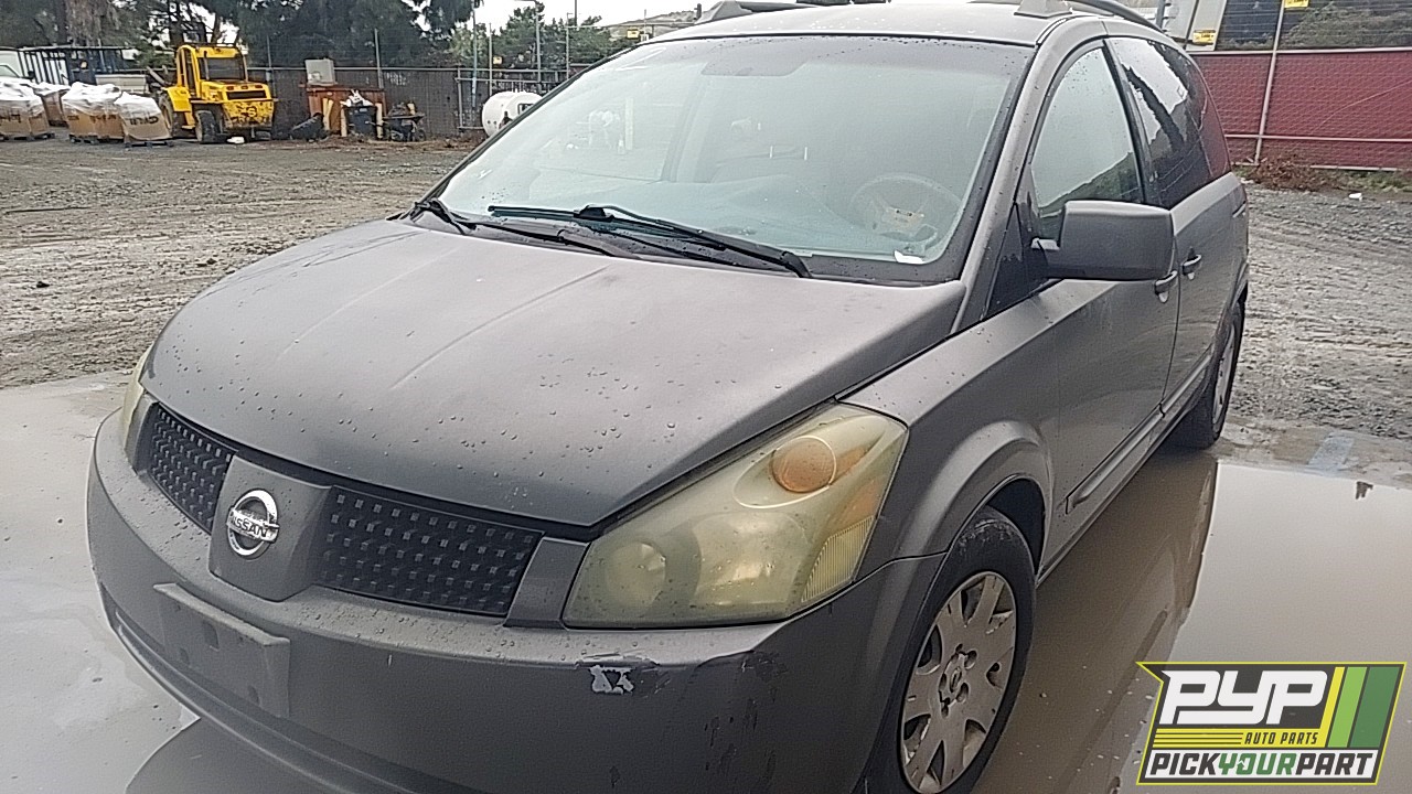 2005 NISSAN QUEST partes disponibles