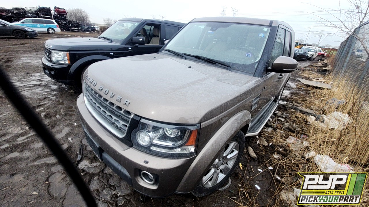 2016 LAND ROVER LR4 partes disponibles