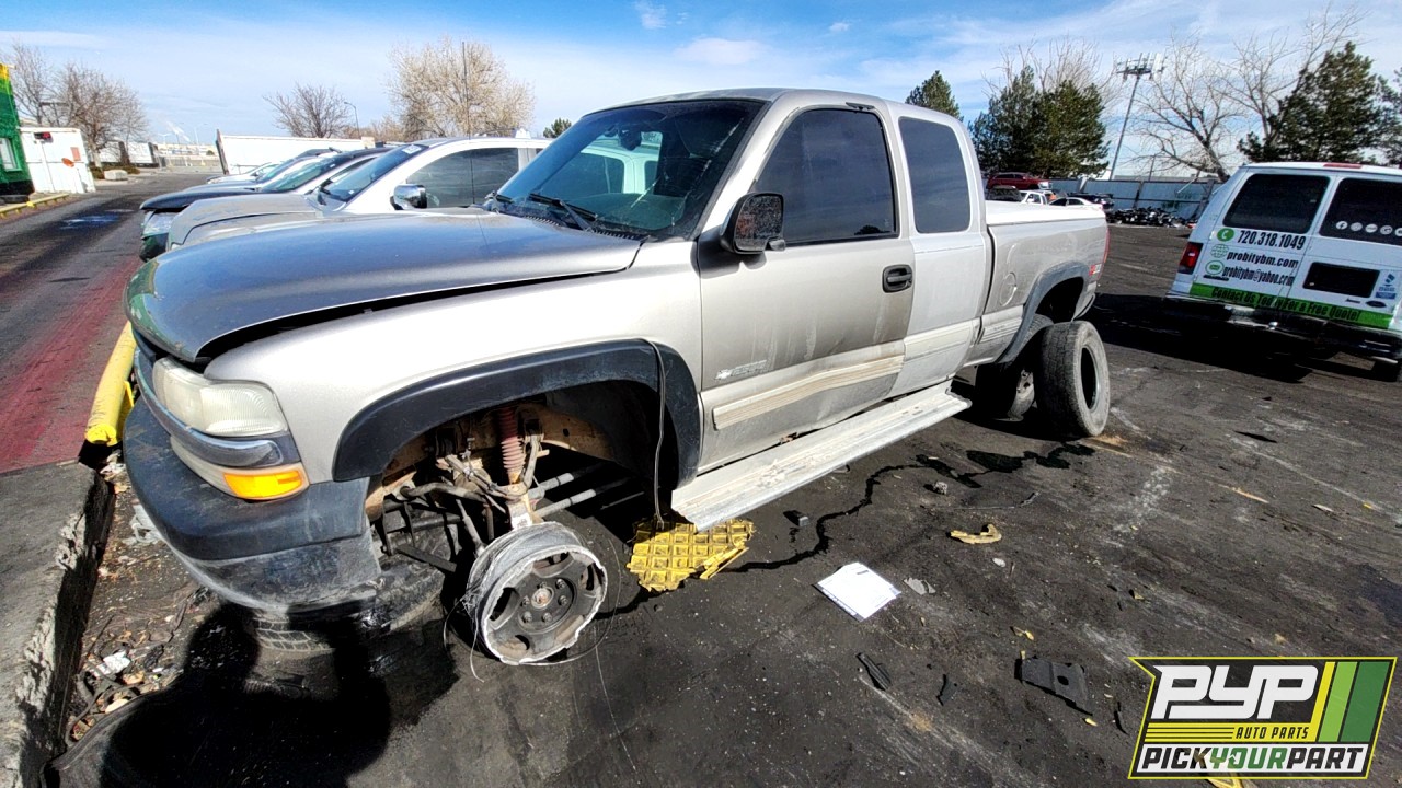 2000 CHEVROLET SILVERADO 1500 partes disponibles
