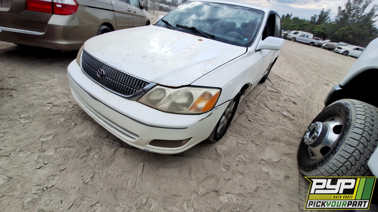 2000 TOYOTA AVALON partes disponibles