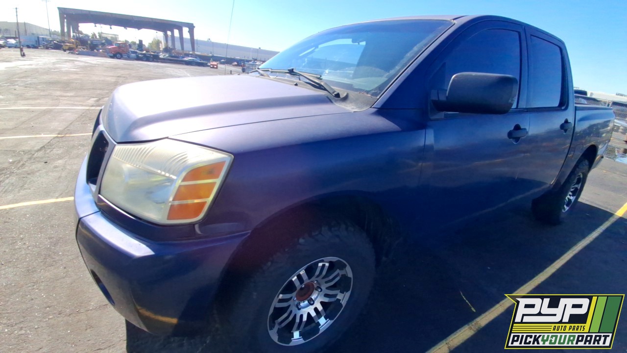 2006 NISSAN TITAN partes disponibles