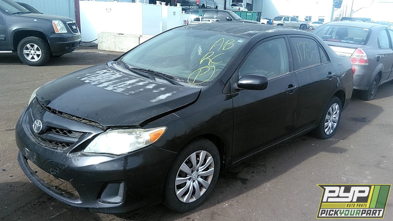 2012 TOYOTA COROLLA partes disponibles