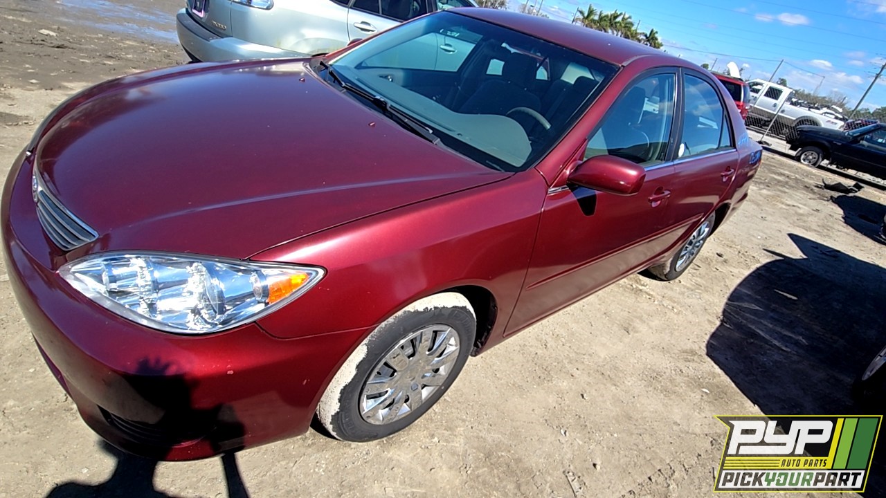 2006 TOYOTA CAMRY partes disponibles