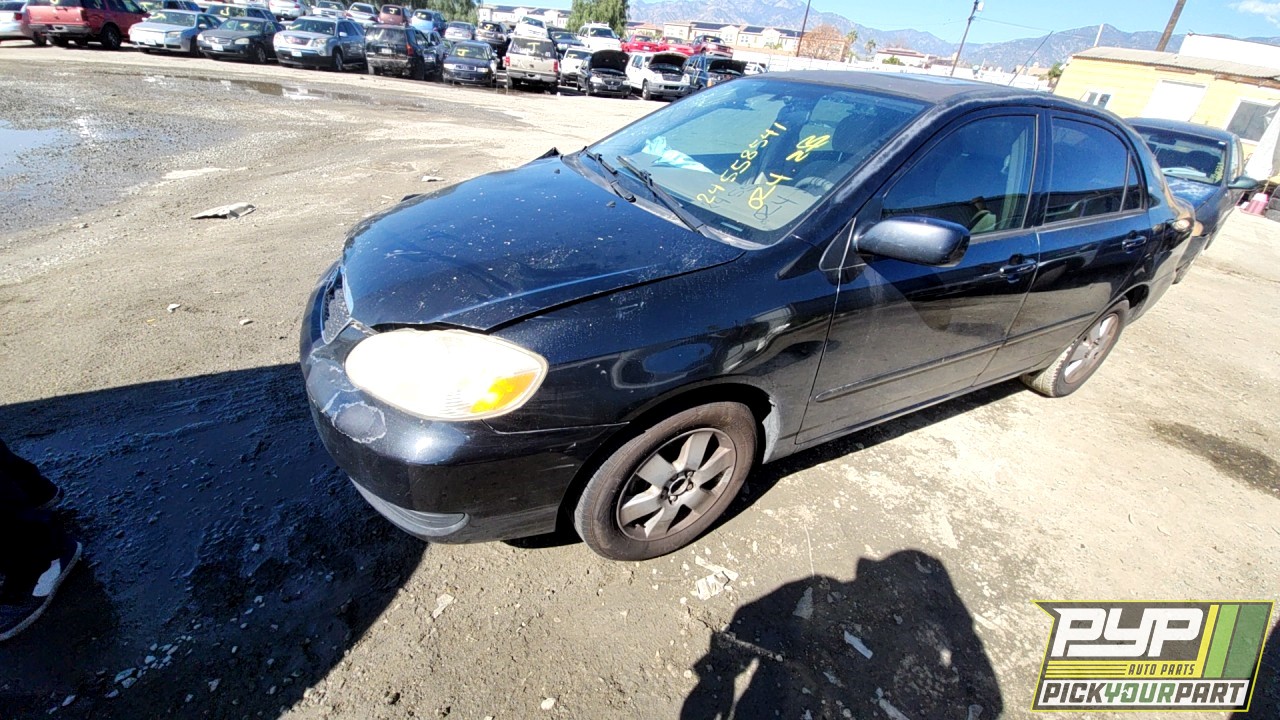 2008 TOYOTA COROLLA partes disponibles