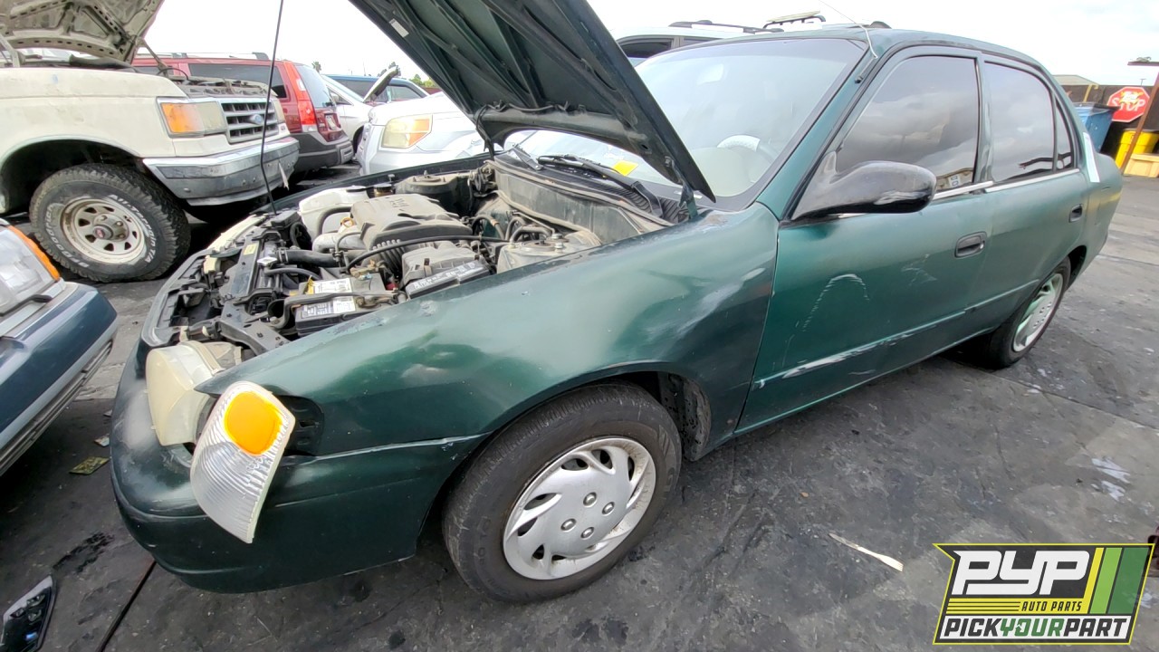 2000 TOYOTA COROLLA partes disponibles