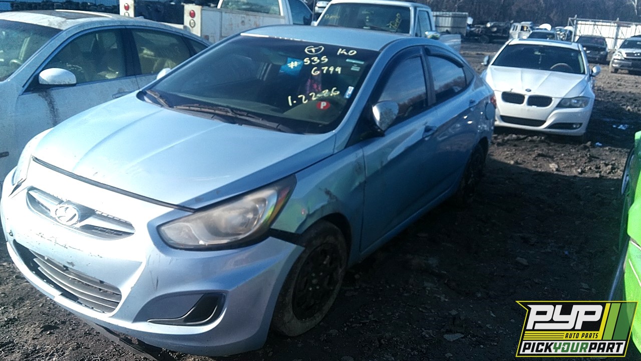 2013 HYUNDAI ACCENT available for parts