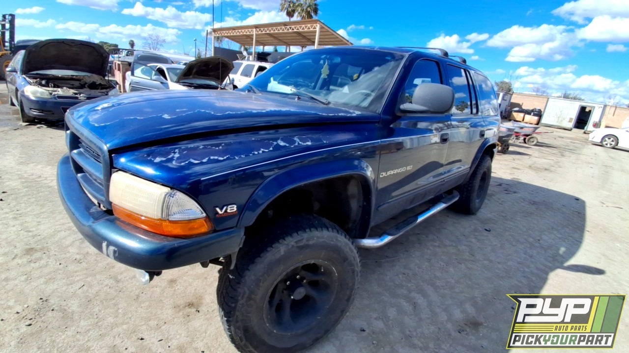 2000 DODGE DURANGO partes disponibles
