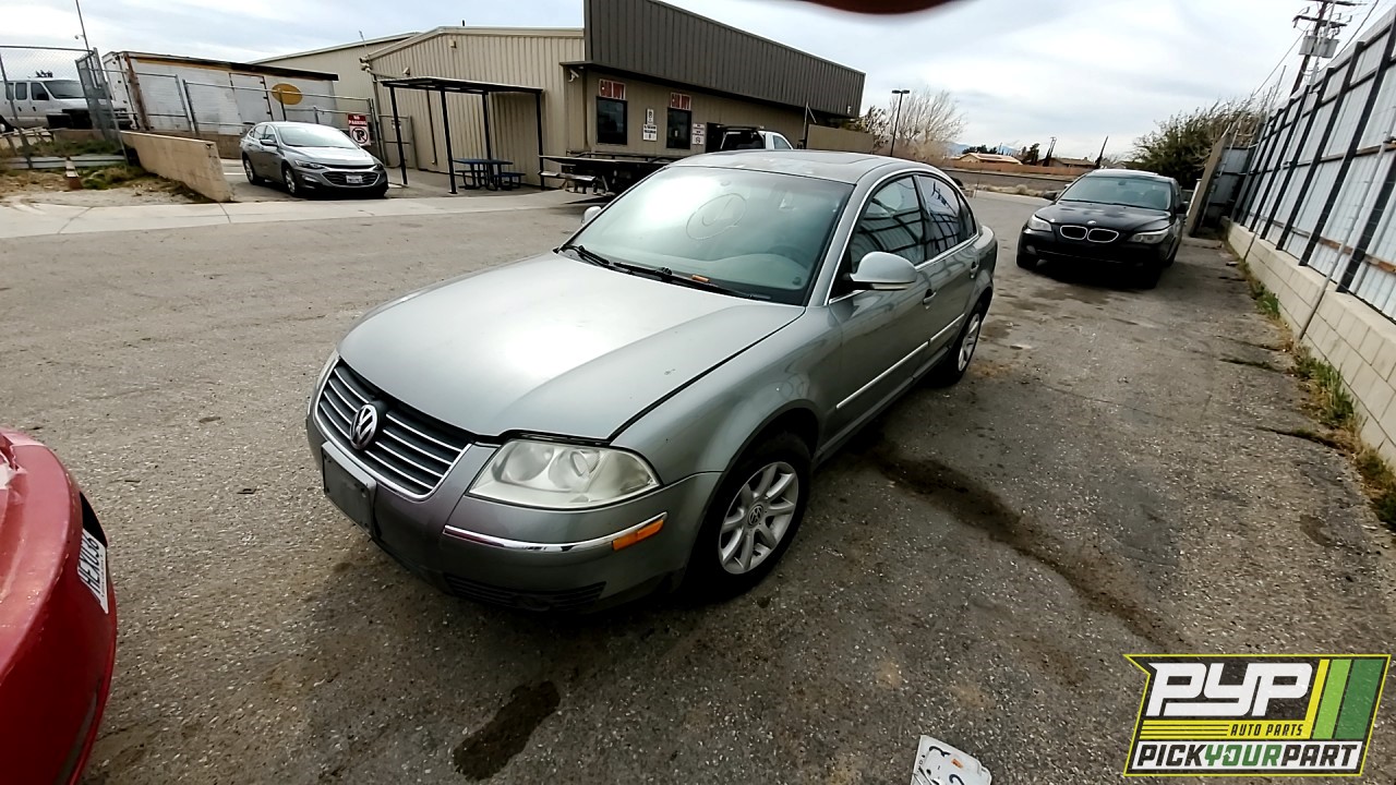 2004 VOLKSWAGEN PASSAT available for parts