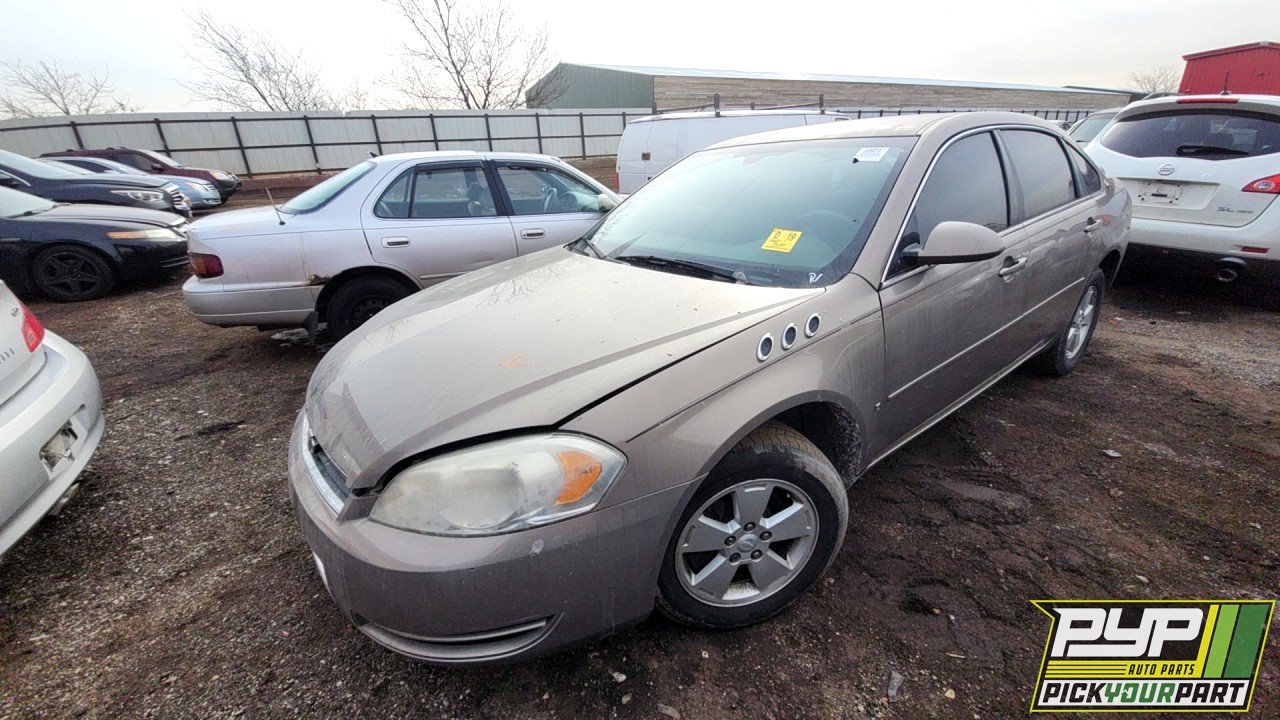 2007 CHEVROLET IMPALA available for parts