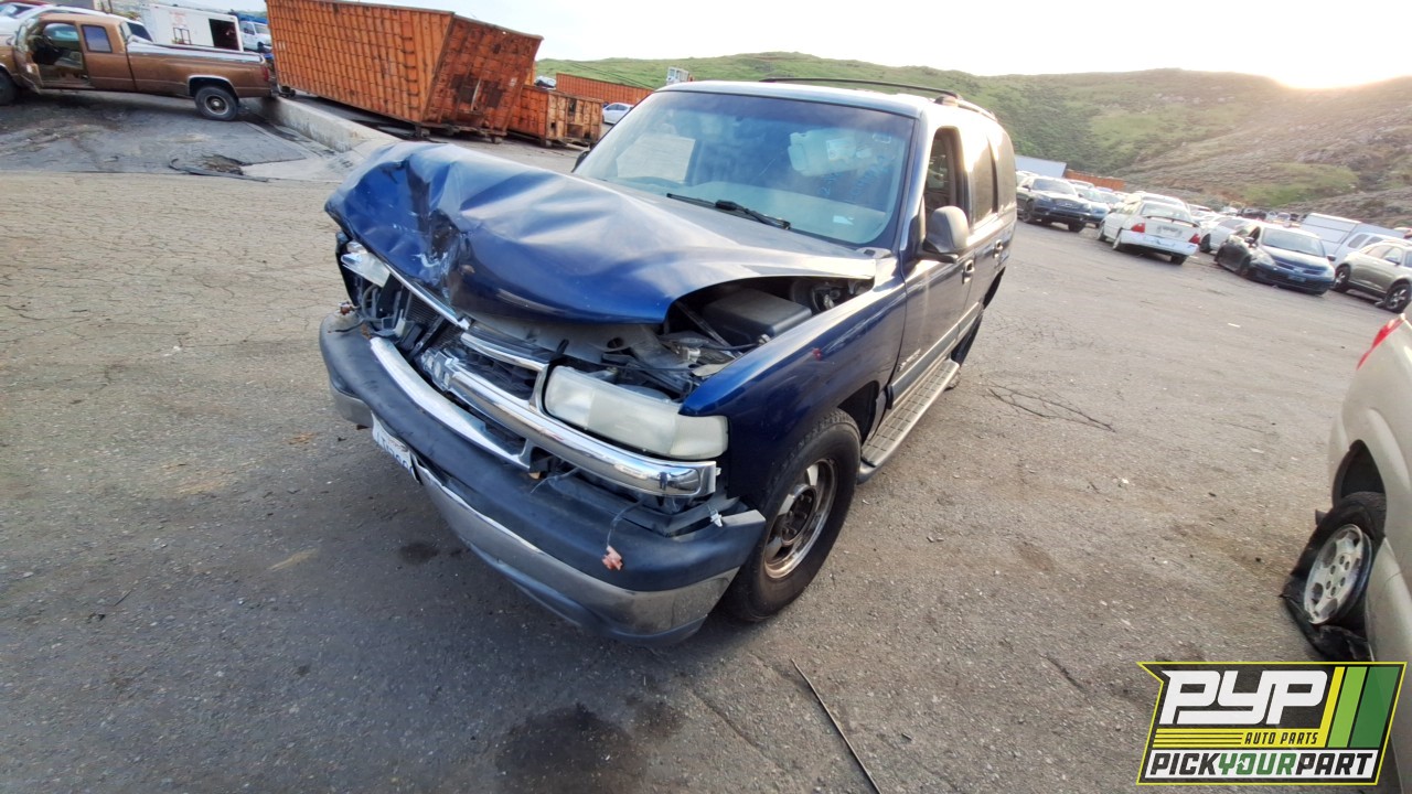 2001 CHEVROLET TAHOE available for parts