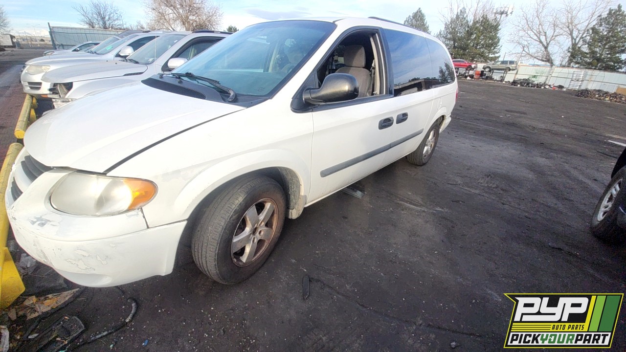 2007 DODGE GRAND CARAVAN partes disponibles