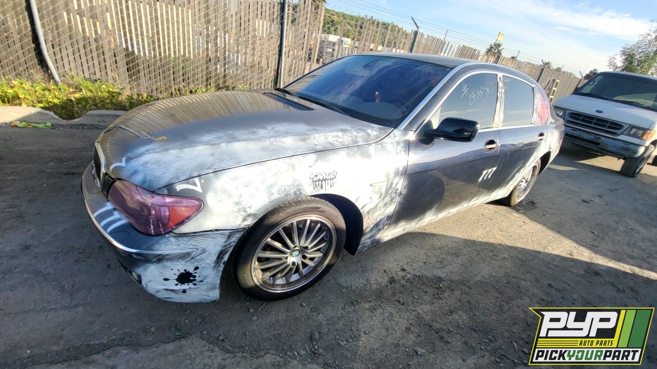 2006 BMW 750LI partes disponibles