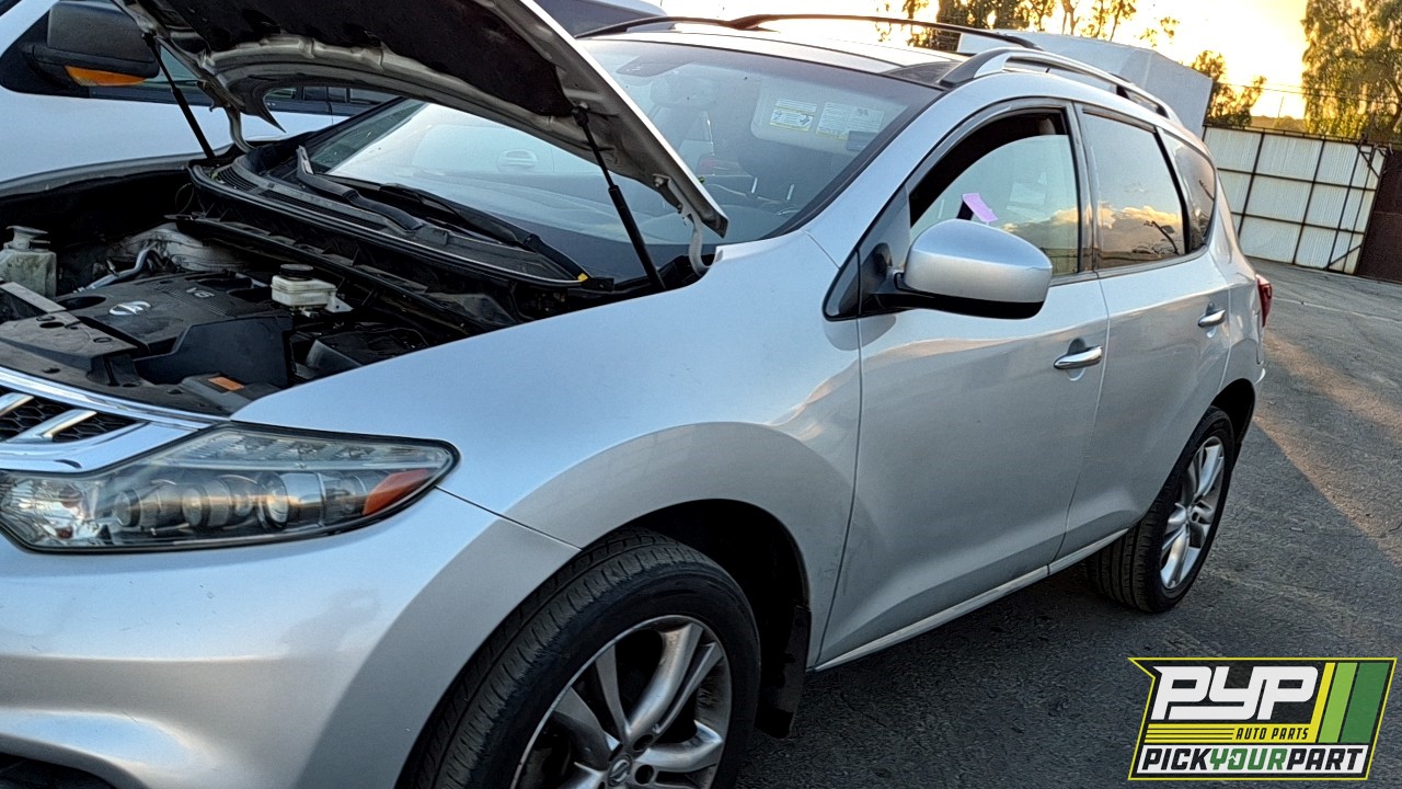 2011 NISSAN MURANO partes disponibles